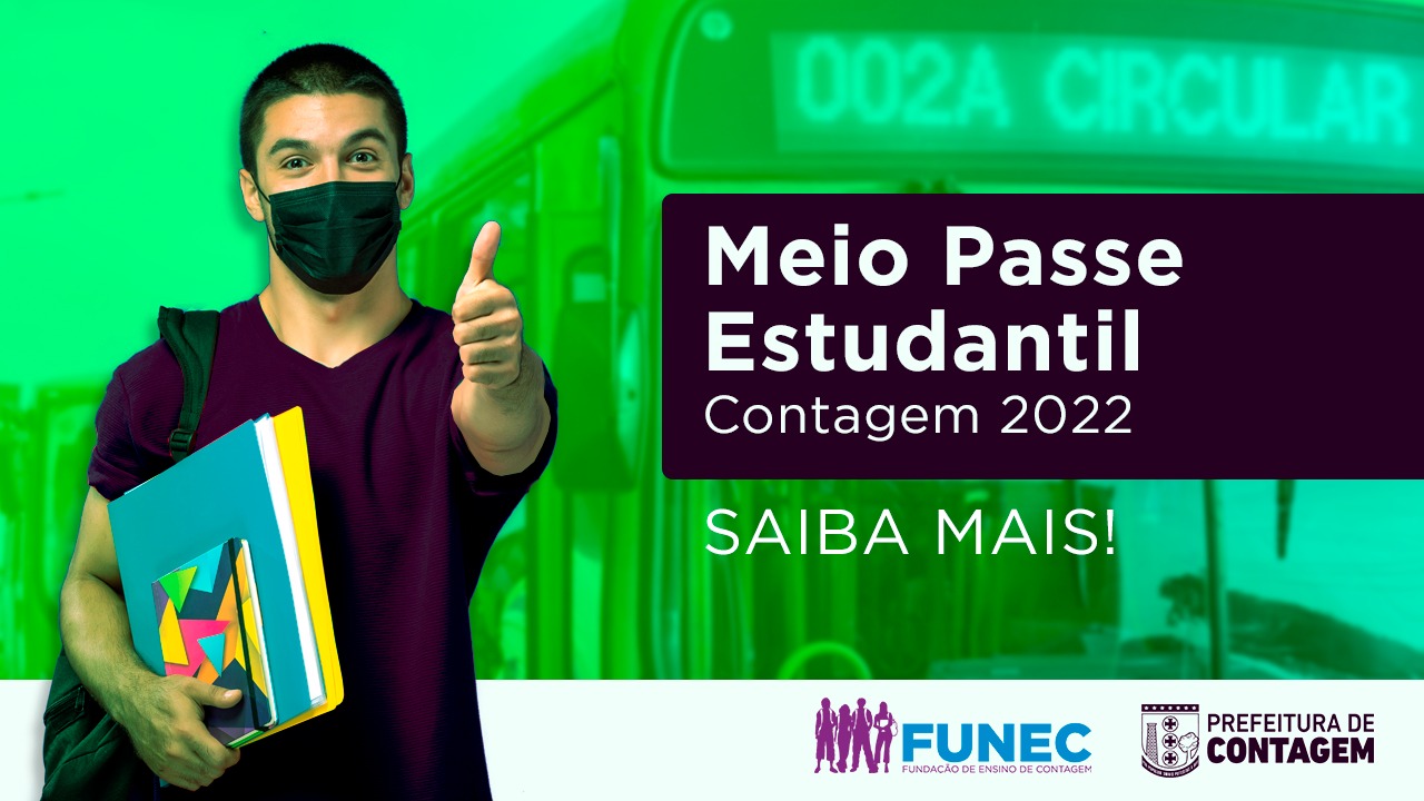 Contagem possui Meio Passe Estudantil para algumas categorias de estudantes da cidade. Confira quem tem direito!