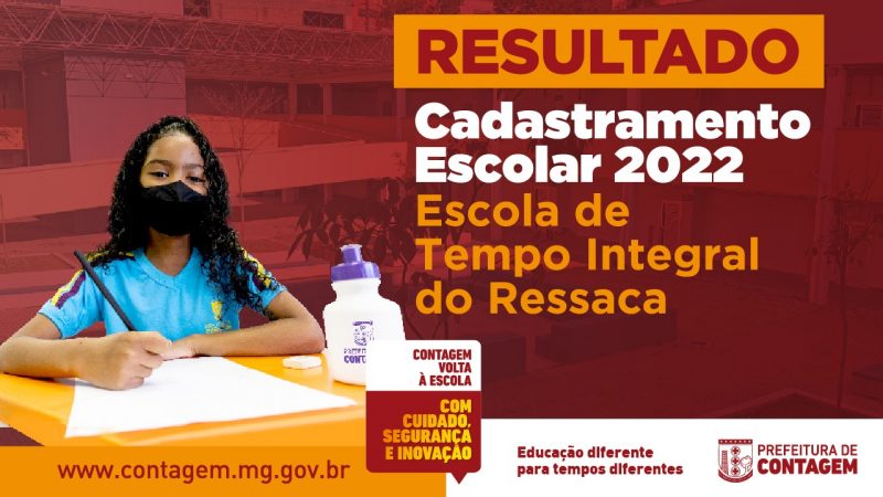 Divulgado resultado do Cadastramento Escolar para o Centro de Educação Integral do Ressaca