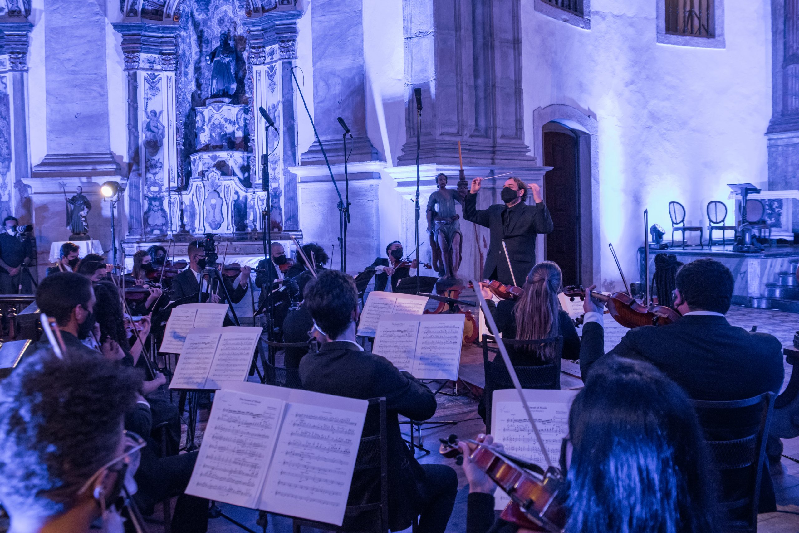 Academia Orquestra Ouro Preto recebe inscrições para bolsistas nas áreas de violino, percussão e maestro assistente