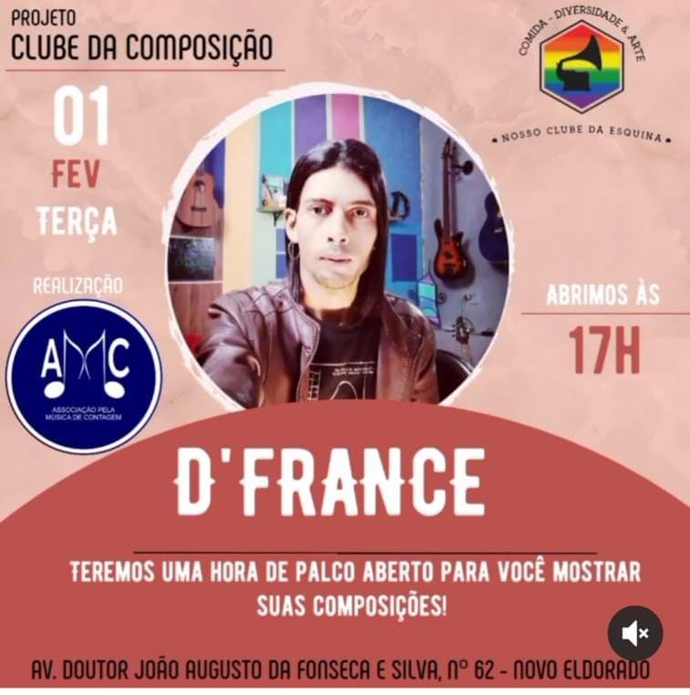 Associação pela Música de Contagem apresenta: 2ª Edição do Clube da Composição