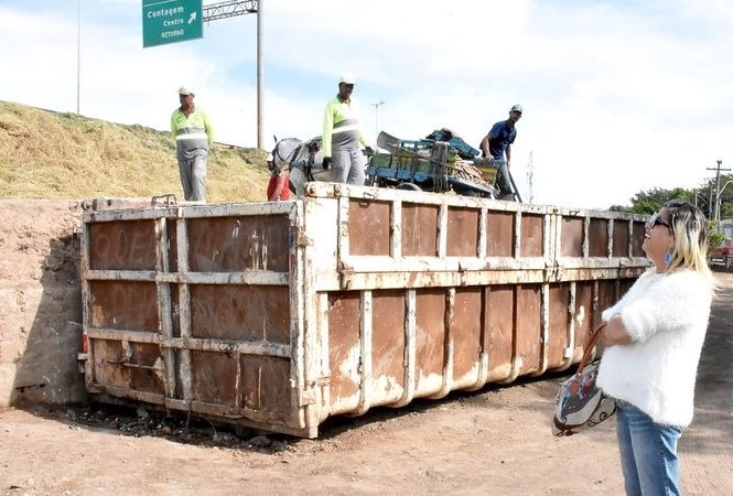 Ecoponto na Rio Volga com BR-381 está sendo revitalizado e será monitorado por câmeras do “Olho Vivo”