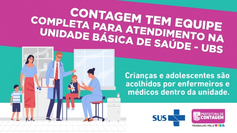 Unidades de saúde estão com quadro médico completo para atendimento pediátrico