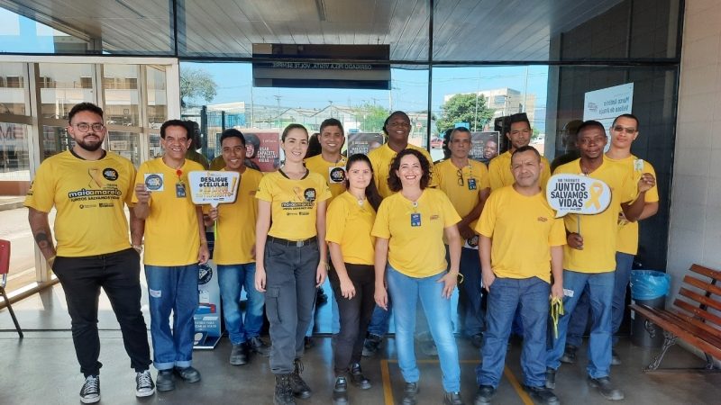 Transcon realiza parceria com empresas na divulgação do Maio Amarelo