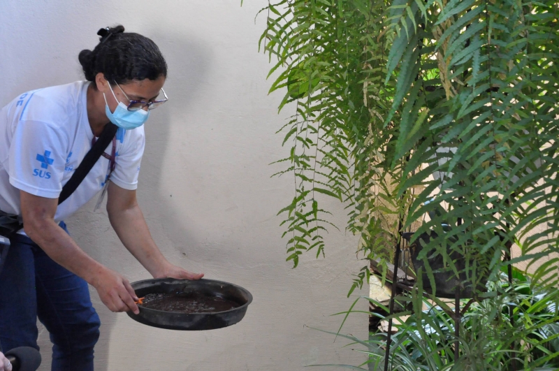 Contagem segue em alerta contra a dengue mesmo no período seco
