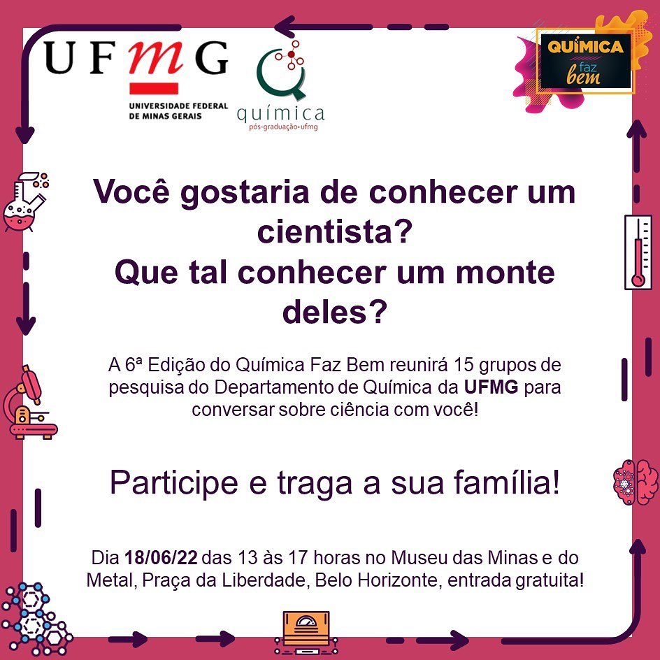 Na UFMG, Química faz bem