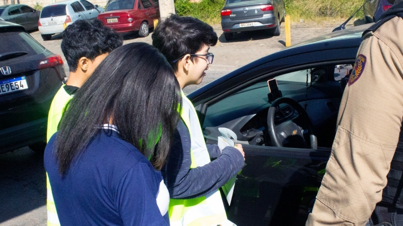 Transcon finaliza a 9ª edição do Maio Amarelo com participação de estudantes de Contagem