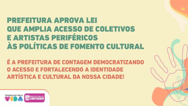 Contagem sanciona lei e institui política cultural no município