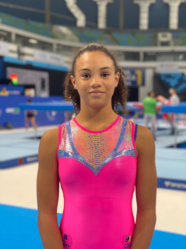 Contagense Gabriela Rodrigues é campeã panamericana de ginástica de trampolim, pela seleção brasileira da modalidade