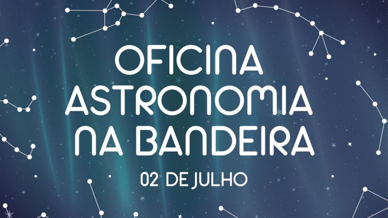 Oficina do Espaço do Conhecimento UFMG revela influência da astronomia na criação da Bandeira do Brasil