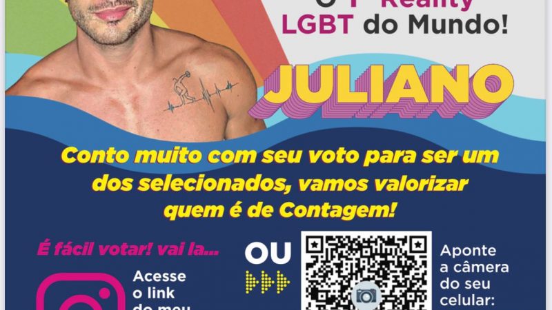 Reality Cruzeiro Colorido: Contagense Juliano está entre os grandes finalistas