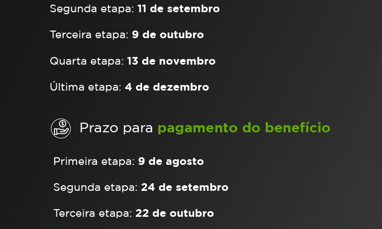 Benefícios emergenciais Bem-Caminhoneiro e Bem-Taxista começam a ser pagos em agosto