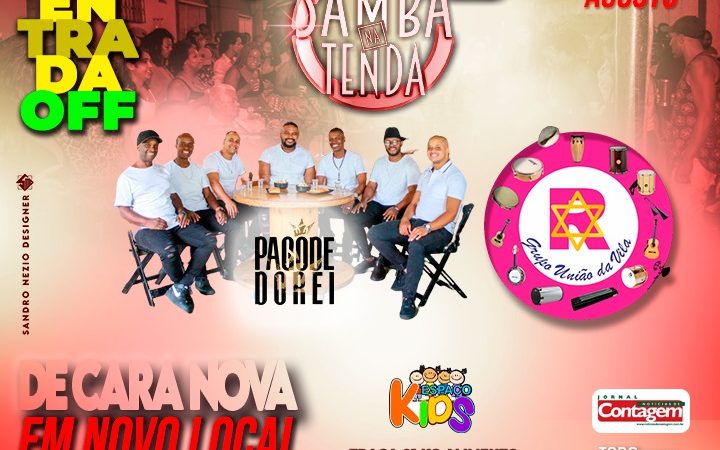 Samba na Tenda: Samba e solidariedade em novo local