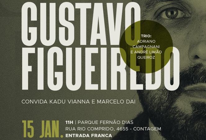 Gustavo Figueiredo Trio se apresenta em janeiro com Kadu Vianna e Marcelo Dai