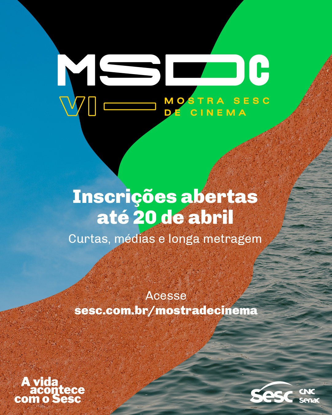 VI Mostra Sesc de Cinema está com inscrições abertas