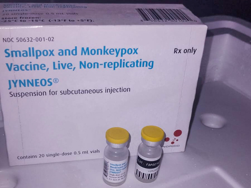 Minas Gerais recebe mais de 1,1 mil doses de vacina contra monkeypox