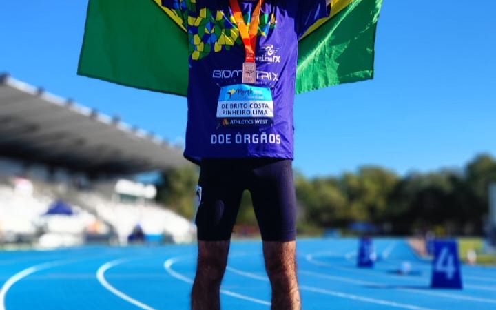 Atleta brasileiro conquista duas medalhas nos jogos mundiais para transplantados na Austrália