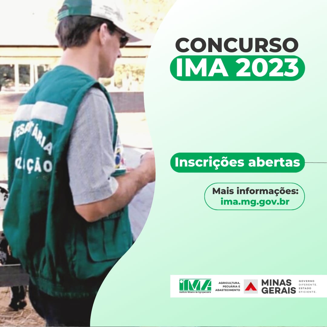 IMA abre seleção para 132 vagas em Minas Gerais