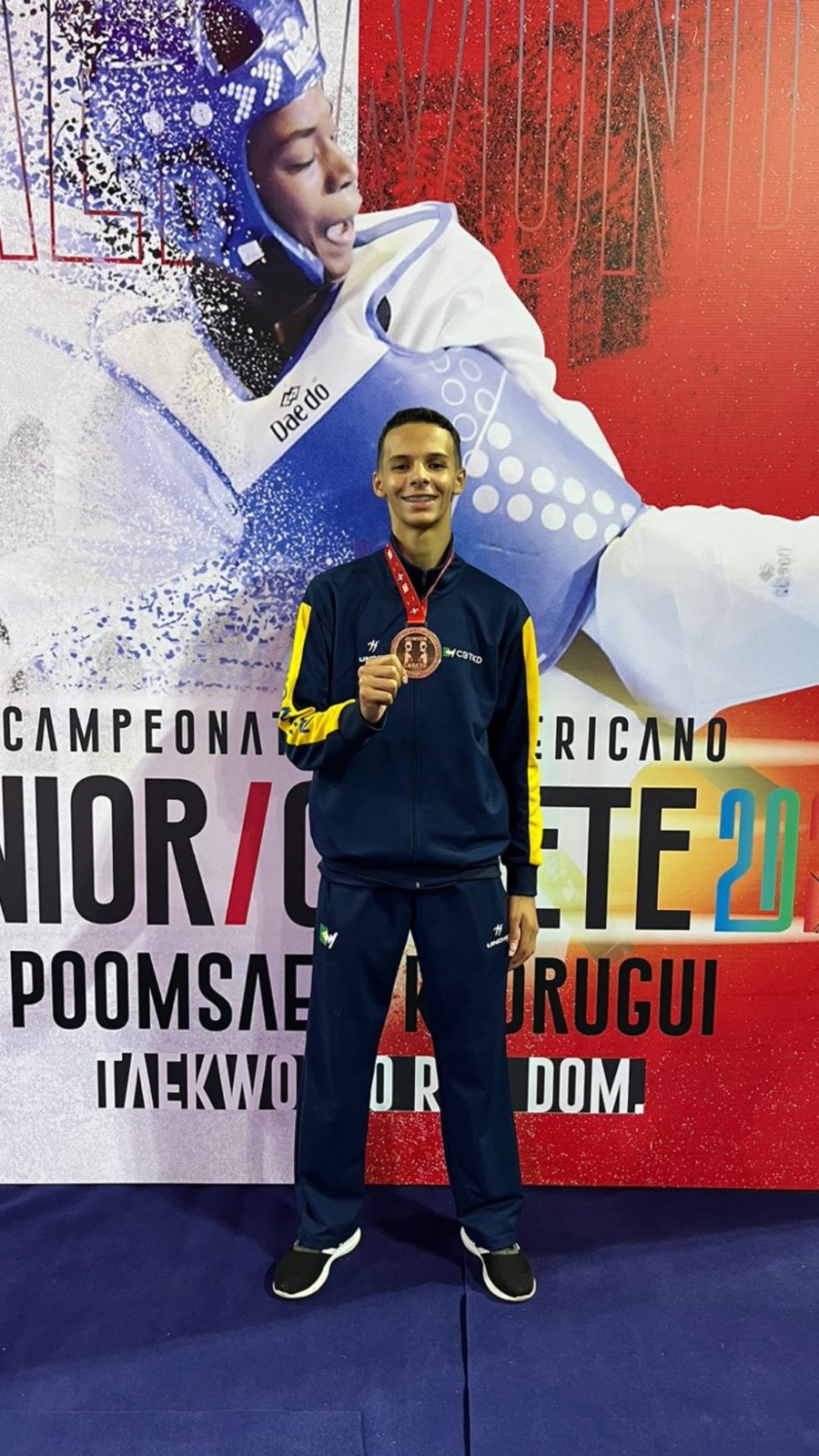 CTE-UFMG: Darlan Resende garante medalha no Campeonato Pan-Americano de Taekwondo e vai disputar o Mundial na Bósnia