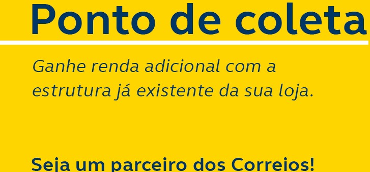 Correios instala primeiro Ponto de Coleta em BH