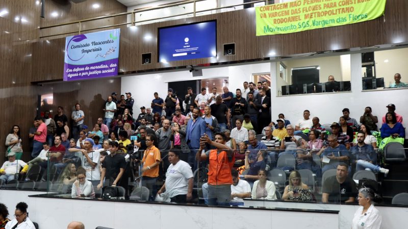 Câmara de Contagem vota segundo turno do Plano Diretor na próxima terça (29)