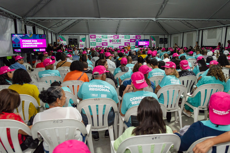 Posse dos novos conselheiros regionais consolida participação popular em Contagem