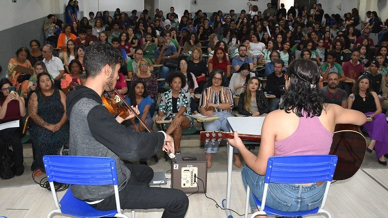 Agosto Lilás: abertura do Circuito Juventude Cidadã marca comemoração dos 17 anos da Lei Maria de Penha