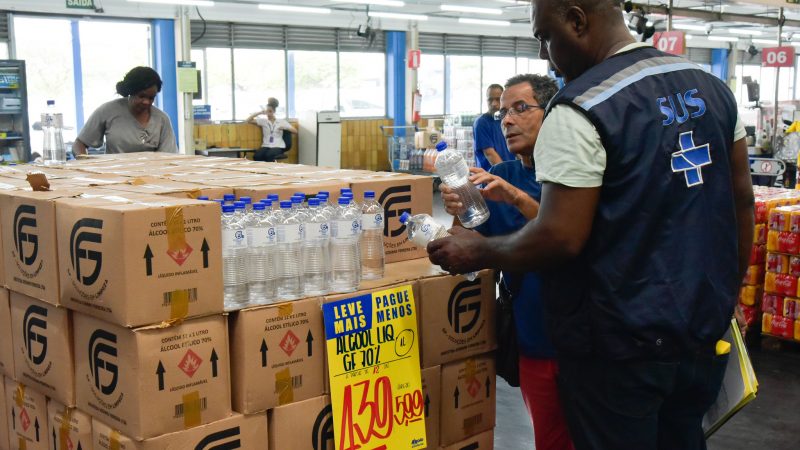 “Operação Alquimia” faz interdição cautelar de produtos em estabelecimentos da Ceasa