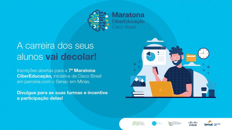 Inscrições abertas para curso gratuito e online de Cibersegurança, oferecido pela Cisco Brasil com a parceria do Senac