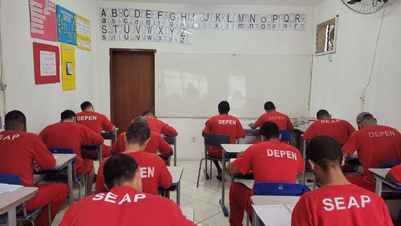 Sejusp: Número de detentos inseridos em projetos de alfabetização cresce quase 90% em Minas Gerais