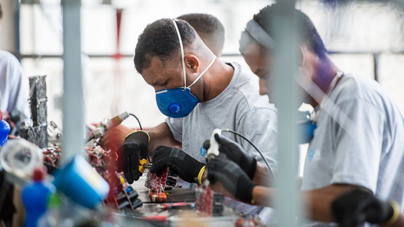 Produção industrial de Minas Gerais reduziu 0,9% em julho de 2023