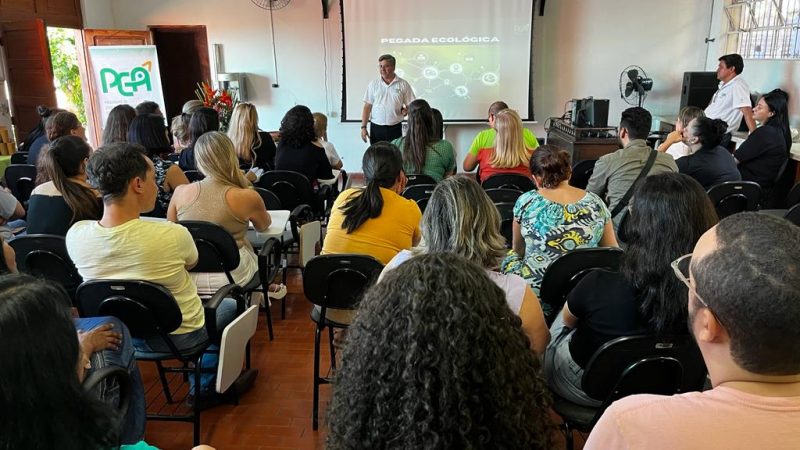 Servidores públicos e alunos refletem sobre a importância das áreas verdes