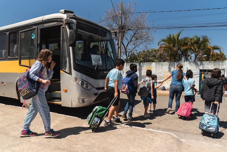 Credenciamento para transporte escolar em Contagem, começa segunda (09/10)