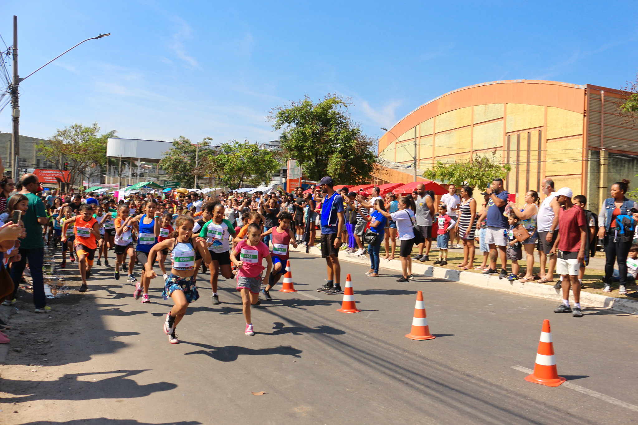 Maratoninha é a primeira atração para a criançada