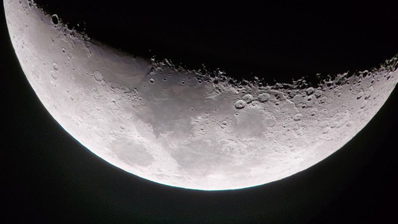 Astronomia no Espaço do Conhecimento: mês de outubro celebra observação da Lua