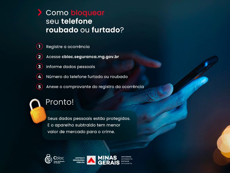 Mais de 38 mil celulares foram bloqueados em Minas após roubo ou furto com ferramenta da Secretaria de Segurança