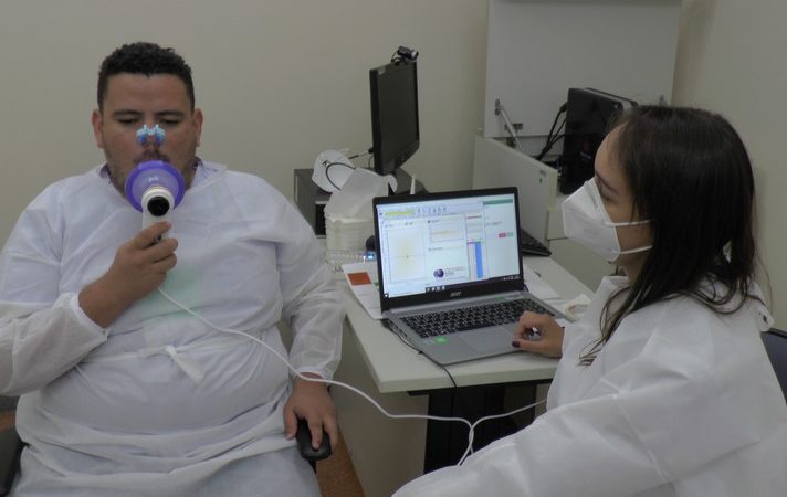 HC-UFMG reduz filas do exame de Espirometria, feito a distância, no interior do país