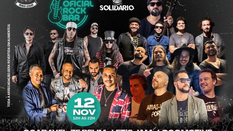 OFICIAL ROCK APRESENTA: Rock & Biker Solidário: com 12 horas de muita música