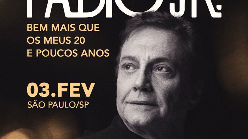 Fábio Jr confirma show comemorativo de seus 70 anos no Espaço Unimed