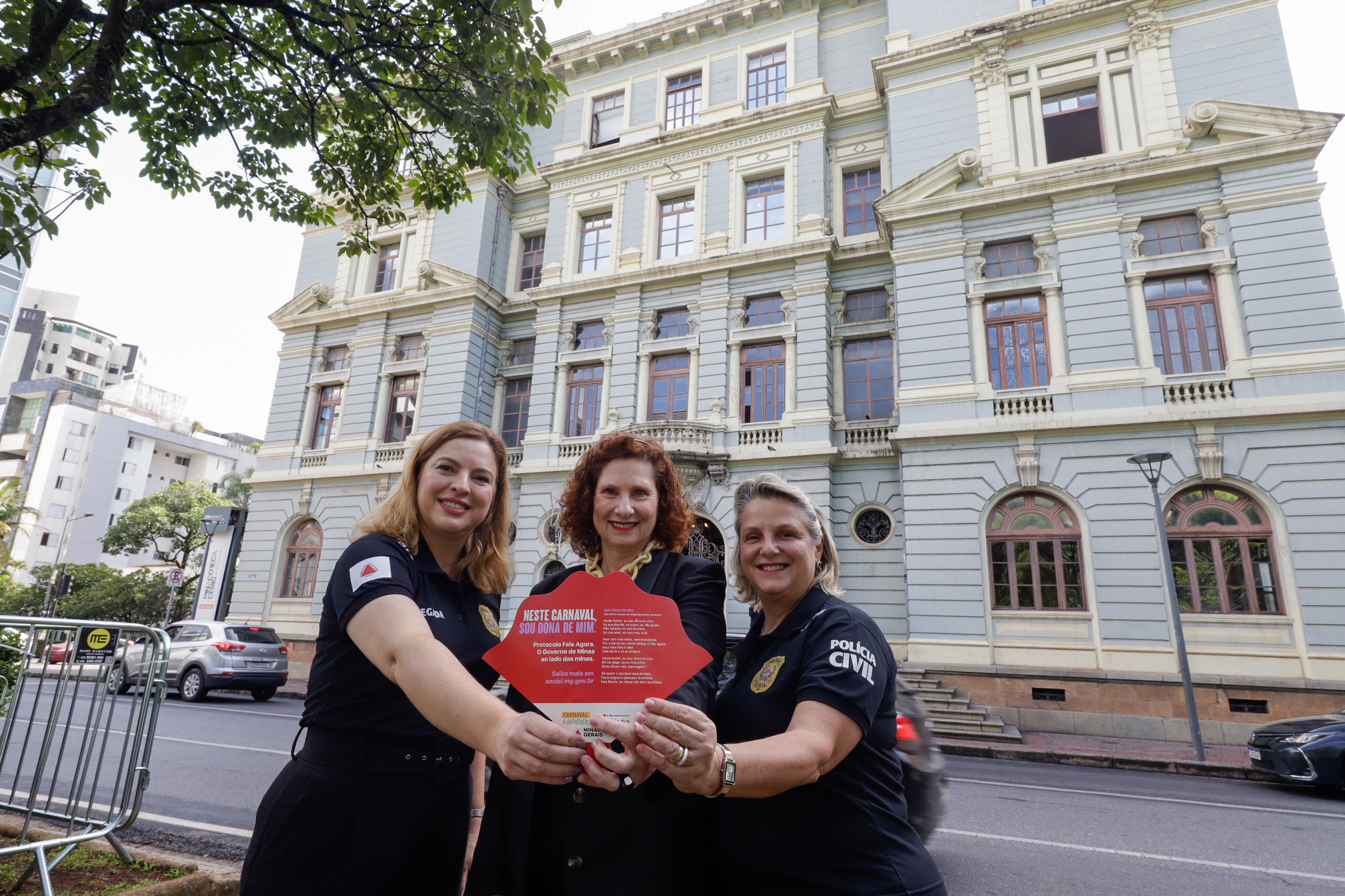 Lançado em Minas, o espaço de apoio especializado para mulheres vítimas de importunação e violência sexual no Carnaval