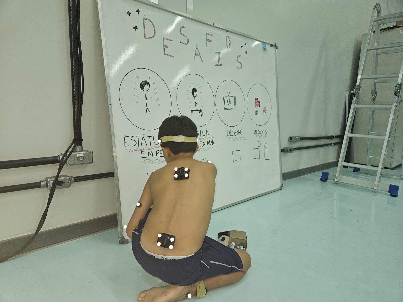 Pesquisadoras da UFMG usam modelos tridimensionais para analisar a postura em crianças com autismo