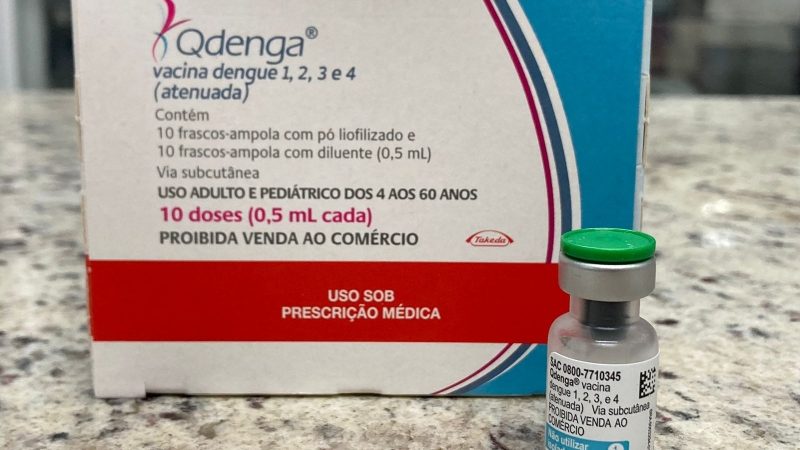 Contagem inicia vacinação contra dengue em crianças e adolescentes de 10 a 14 anos nesta quarta-feira (08/05)