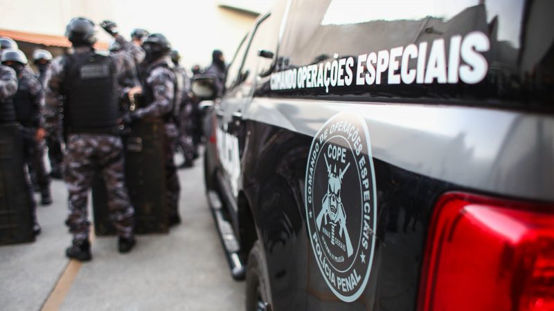No segundo dia da Operação k9, agentes atuaram no presídio Antônio Dutra Ladeira, em Ribeirão das Neves, já somam mais de cem pontos da droga K4, em presídios da RMBH