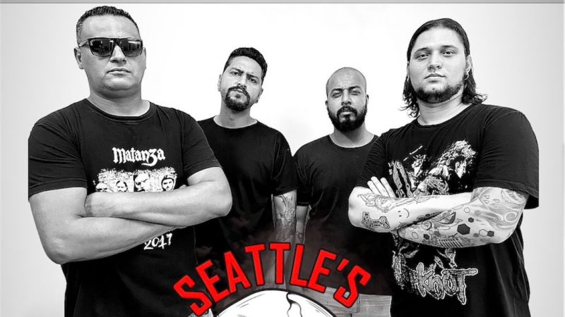 Banda Seattles toca os clássicos do Rock e Grunge que fazem muita gente bater cabeça