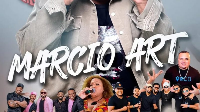 Márcio ART Ao vivo no SAMBA na Tenda no BigSHOPPING