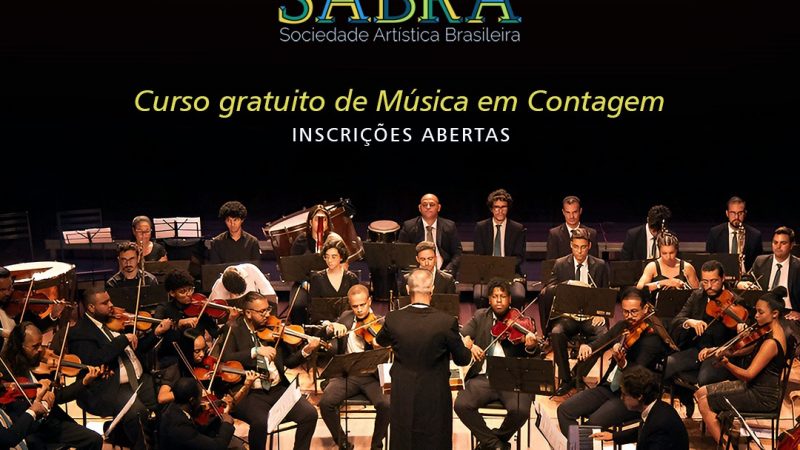 Curso de Orquestra Sinfônica em Contagem, inscrições aberta na SABRA