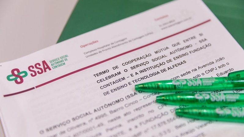 Contagem firma parceria com Unifenas e estudantes de medicina poderão atuar no CMI e HMC