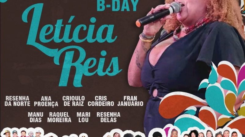 Samba na Tenda apresenta: Aniversário de Letícia Reis no Big Shopping (22/9)