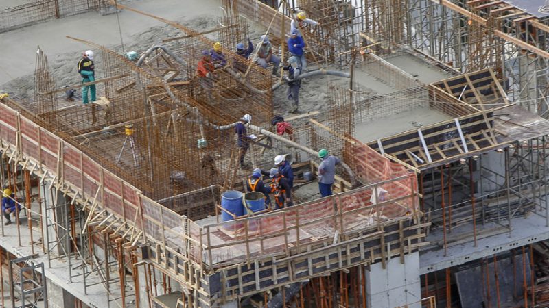 Índice Nacional da Construção Civil aumenta 1,6% em janeiro em Minas Gerais