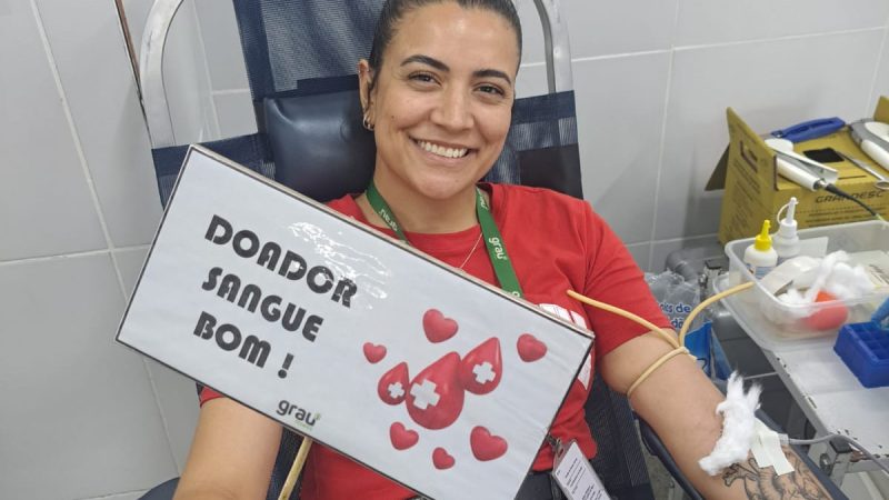 Grau Técnico Contagem promove campanha de doação de sangue em parceria com o Hemominas