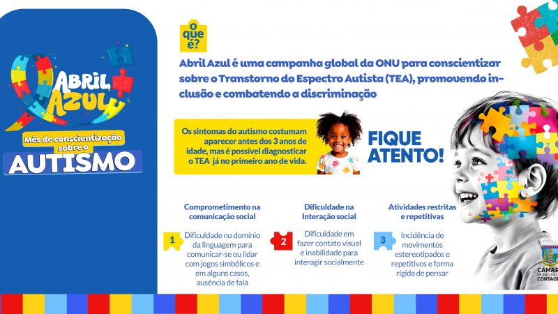 Abril Azul: Contagem se destaca em políticas públicas para as pessoas com autismo
